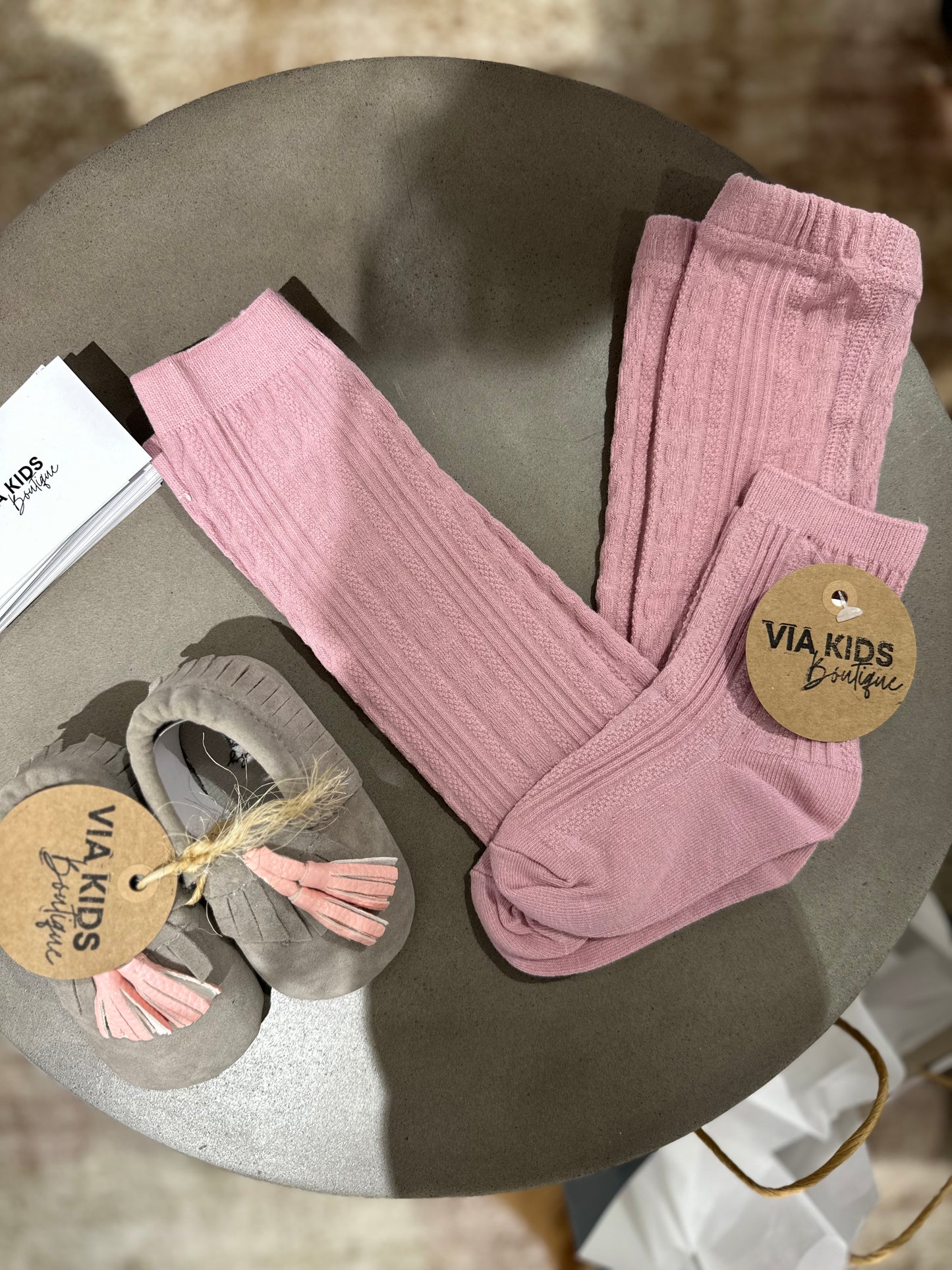 Pink Tights & Socks